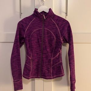 Lululemon Hustle In Your Bustle Jacket Purple
Pink Jacquard Space Dye- Size 6